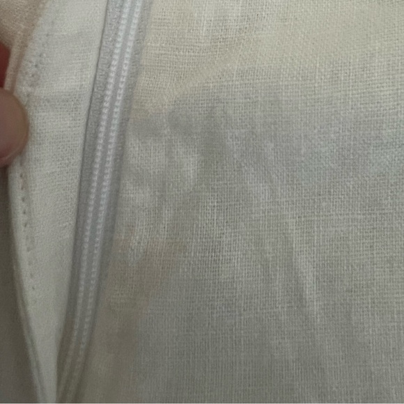 NWT‎ PAINTED PONY Linen Blend Pants Lagenlook Wide Leg Beachy High Rise 12 - Picture 5 of 6